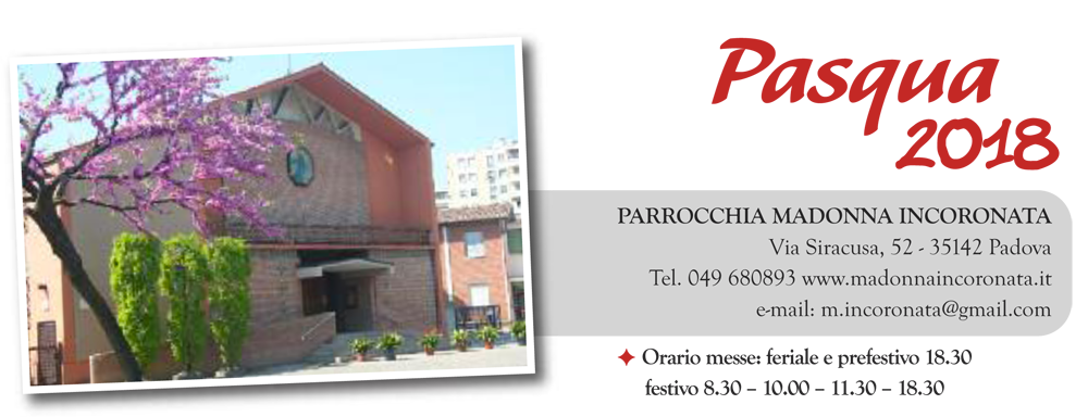 Bollettino Pasqua 2018 immagine