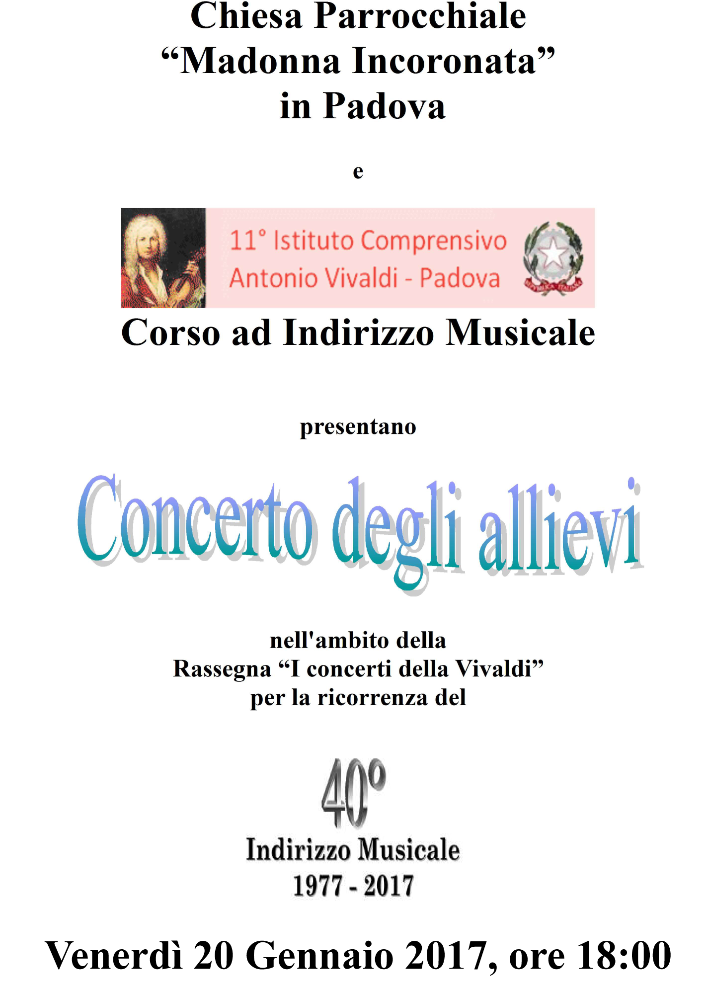 coro allievi vivaldi